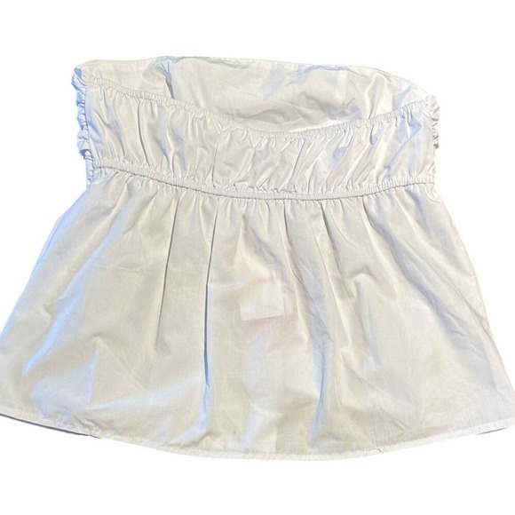 Beginning Boutique Tops - Beginning Boutique White Strapless Button Down Top - Size US 4